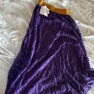 Purple Lace Skirt